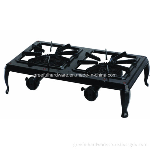 Cast Iron Two Gas Burner